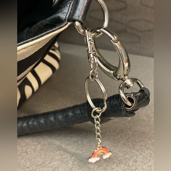 Rainbow Cloud Charms Pendants  Lobster Claw Keychain Handmade - Picture 5 of 7